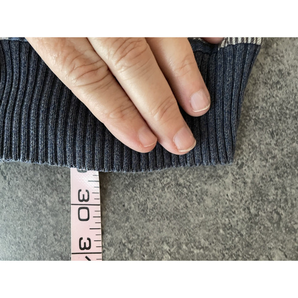 Vintage 90s St. CroixI Knits Polo Shirt Mens 2X Geometric Retro Tony Soprano USA - Picture 9 of 10